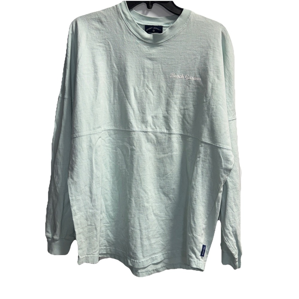 Spirit Busch Gardens Shirt Adult Medium White Long Sleeve, Tiger
